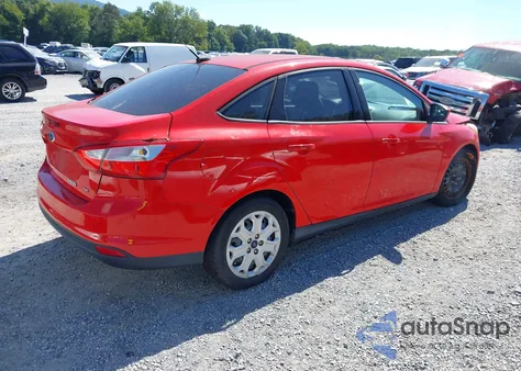 2012 Ford Focus Se from USA, damaged, VIN 1FAHP3F2XCL386461